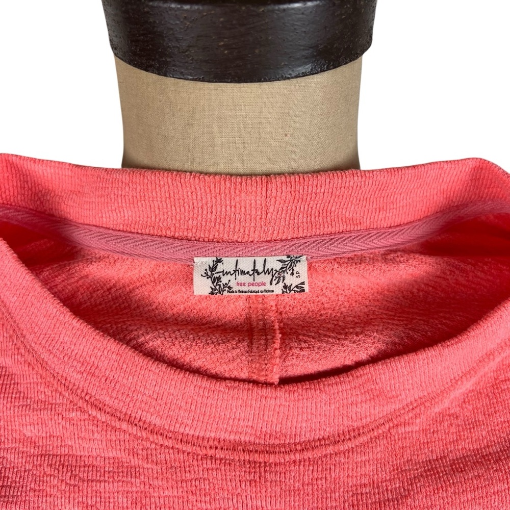 Intimately Free People Honey T-shirt Oversized Bright Pink‎ S - Picture 5 of 8
